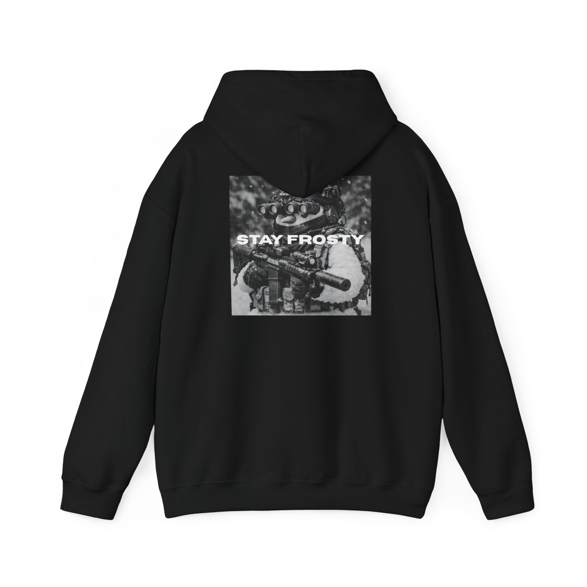Stay Frosty Black Hoodie